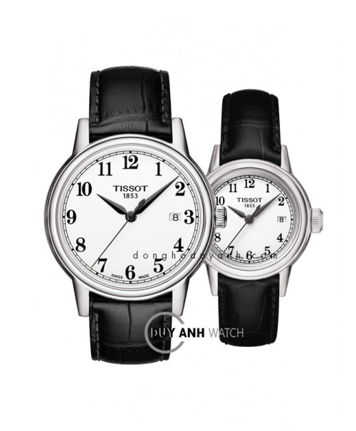 Đồng hồ đôi Tissot T085.410.16.012.00 và T085.210.16.012.00