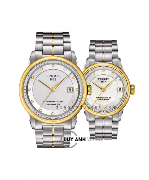 Đồng hồ đôi Tissot T086.408.22.036.00 và T086.208.22.116.00