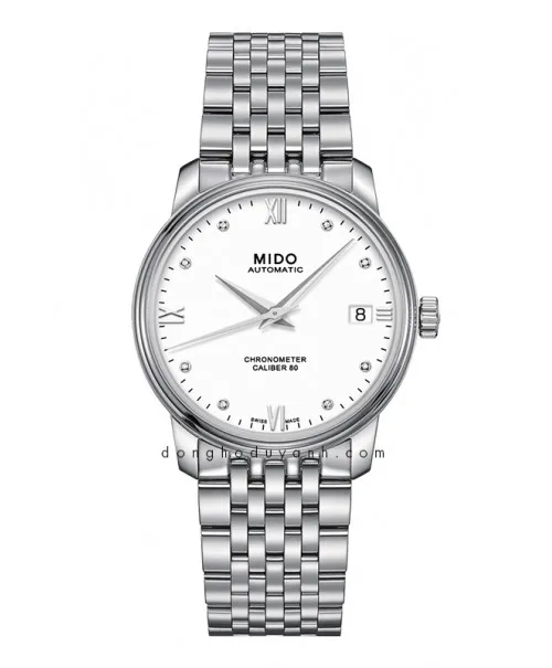 Đồng hồ Mido Baroncelli III Caliber 80 Chronometer M027.208.11.016.00 (M0272081101600)