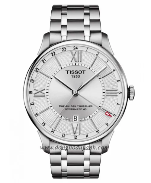 Tissot Chemin Des Tourelles Powermatic 80 Gmt T099.429.11.038.00 (T0994291103800)