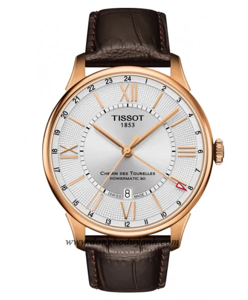 Tissot Chemin Des Tourelles Powermatic 80 Gmt T099.429.36.038.00 (T0994293603800)