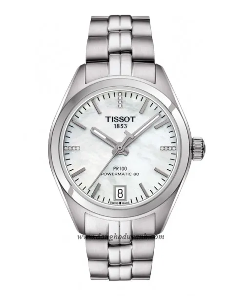 Đồng Hồ Tissot Pr 100 Powermatic 80 Lady T101.207.11.116.00 (T1012071111600)