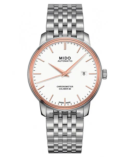 Mido Baroncelli III Automatic Chronometer 80 M027.408.41.011.00 (M0274084101100)