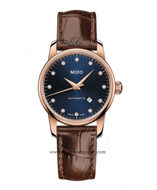 Mido Baroncelli Midnight Blue Lady M7600.3.65.8 (M76003658)