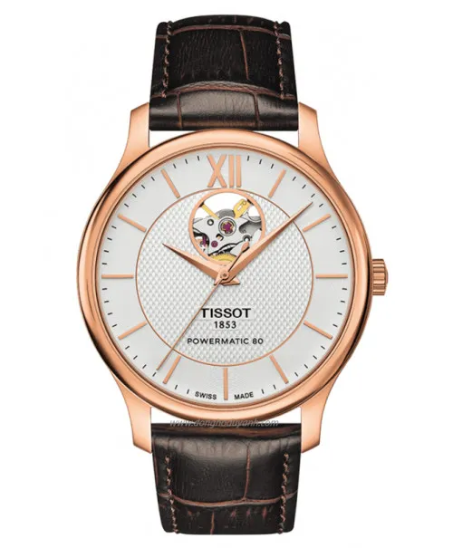 Tissot Tradition Open Heart T063.907.36.038.00 (T0639073603800)