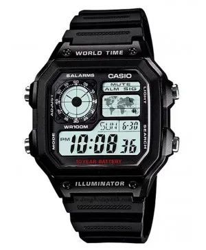 Đồng Hồ Casio AE-1200WH-1AVDF