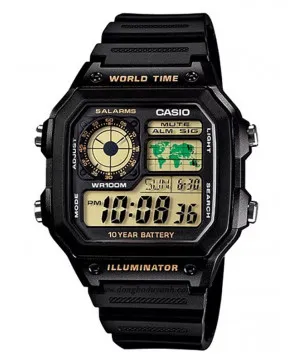 Đồng Hồ Casio AE-1200WH-1BVDF