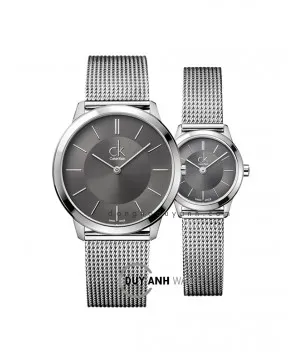 Đồng hồ đôi Calvin Klein K3M21124 và K3M23124