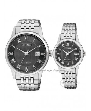 Đồng hồ đôi Citizen AW1230-51E và FE1080-51E