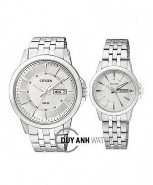 Đồng hồ đôi Citizen BF2011-51A và EQ0601-54A