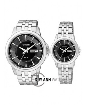 Đồng hồ đôi Citizen BF2011-51E và EQ0600-57E