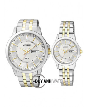 Đồng hồ đôi Citizen BF2018-52A và EQ0604-56A