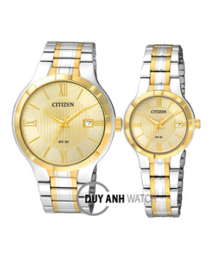 Đồng hồ đôi Citizen BI5024-54P và EU6024-59P