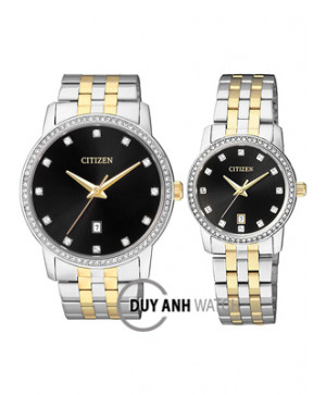Đồng hồ đôi Citizen BI5034-51E và EU6034-55E