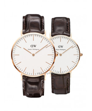 Đồng hồ đôi Daniel Wellington DW00100011 và DW00100038