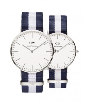 Đồng hồ đôi Daniel Wellington DW00100018 và DW00100047