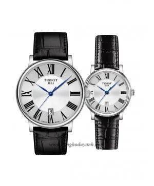 ĐỒNG HỒ ĐÔI TISSOT CARSON T122.410.16.033.00 và T122.210.16.033.00
