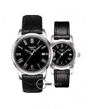 Đồng hồ đôi Tissot T033.410.16.053.01 và T033.210.16.053.00