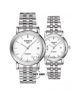 Đồng hồ đôi Tissot T95.1.483.91 và T95.1.183.91