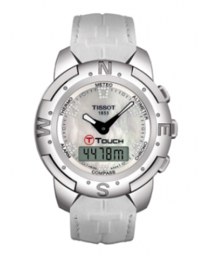 Tissot T-Touch Danica Diamond Le Ladies Watch T33.7.858.88