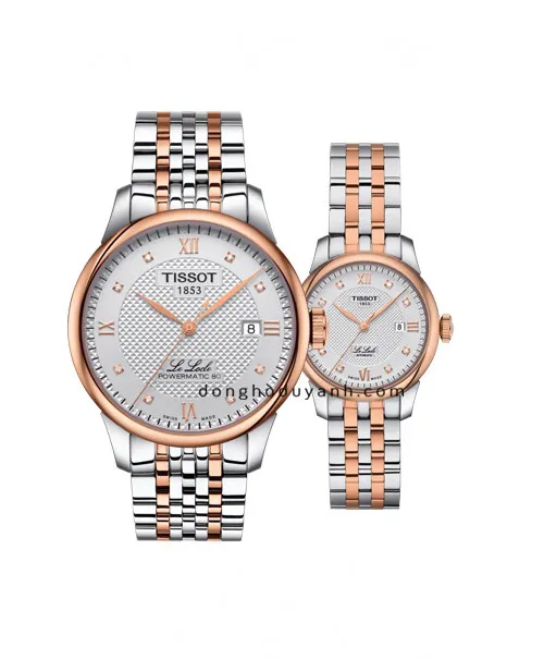 Đồng hồ đôi Tissot T006.407.22.036.00 và T006.207.22.036.00