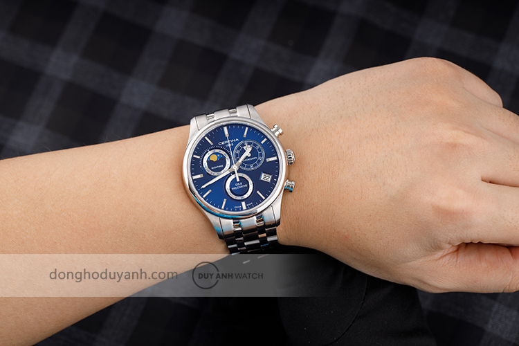Дҗб»“ng Hб»“ Certina DS-8 Chronograph Moon Phase C033.450.11.041.002