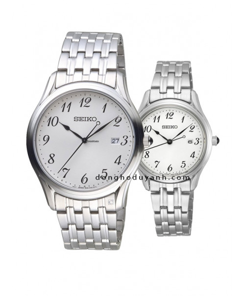 Đồng hồ đôi Seiko SUR299P1 và SUR643P1 - Duy Anh Watch