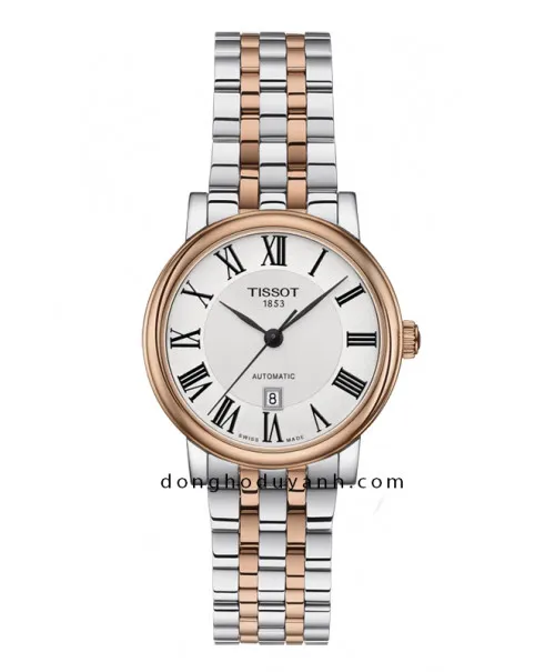Đồng hồ Tissot Carson Premium Automatic Lady T122.207.22.033.00 (T1222072203300)