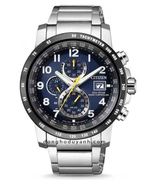 Đồng Hồ Citizen Eco Drive Radio Controlled AT8124-91L
