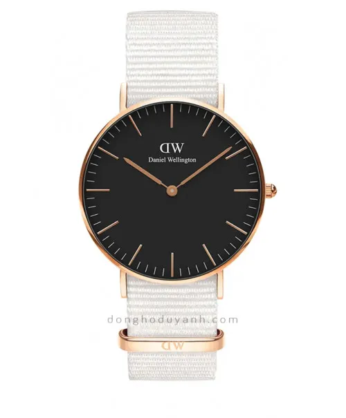 Đồng Hồ Daniel Wellington Classic Black Dover Rose Gold DW00100310