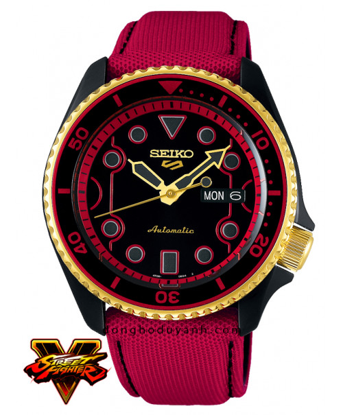 Đồng hồ Seiko 5 Sports Street Fighter V KEN SRPF20K1 chính hãng Đồng hồ Seiko 5 Sports Street Fighter V KEN SRPF20K1 chính hãng