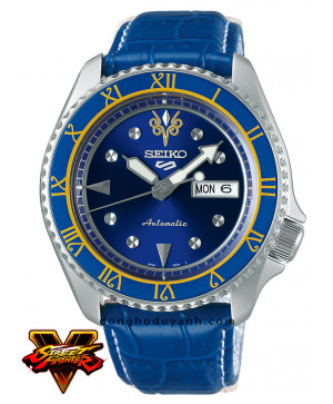 Đồng hồ Seiko 5 Sports CHUN-LI - Blue Jade SRPF17K1