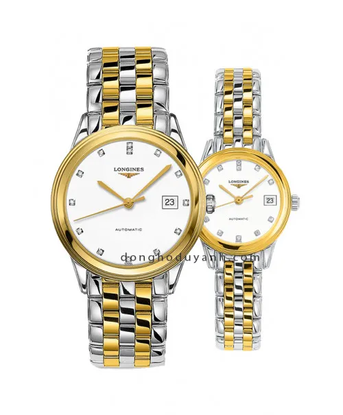 Đồng hồ đôi Longines Flagship L4.874.3.27.7 và L4.274.3.27.7