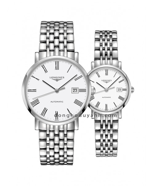 Đồng hồ đôi Longines Elegant Collection L4.910.4.11.6 và L4.310.4.11.6