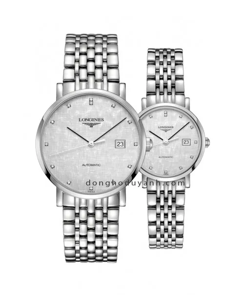 Đồng hồ đôi Longines Elegant Collection L4.910.4.77.6 và L4.310.4.77.6
