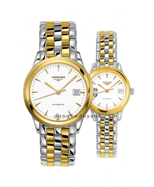 Đồng hồ đôi Longines Flagship L4.974.3.22.7 và L4.374.3.22.7