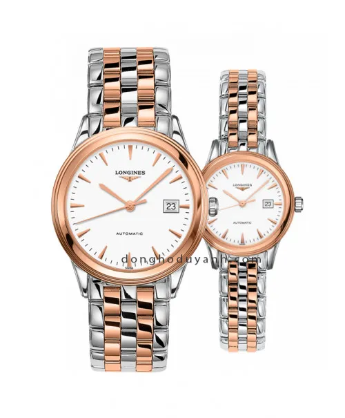 Đồng hồ đôi Longines Flagship L4.974.3.92.7 và L4.374.3.92.7