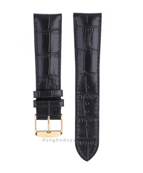 Dây da ZRC-ROCHET 18-16mm Đen 7391801STTT