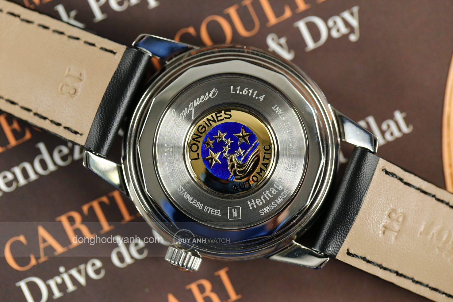 Đồng hồ Longines Conquest Heritage L1.611.4.52.2 (L16114522)1