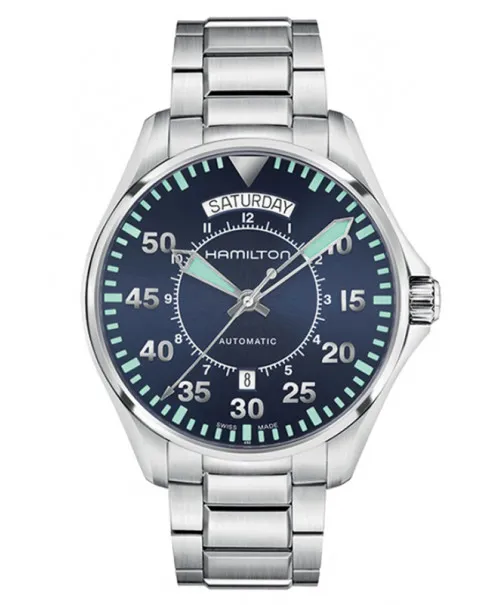 Hamilton Khaki Aviation Pilot Day Date H64615145 (H64.615.145)