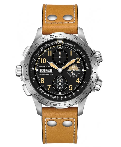 Hamilton Khaki Aviation X-WIND Day Date H77796535 (H77.796.535)