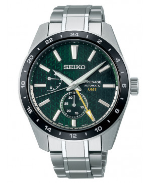 Seiko Presage Sharp Edged GMT SPB219J1