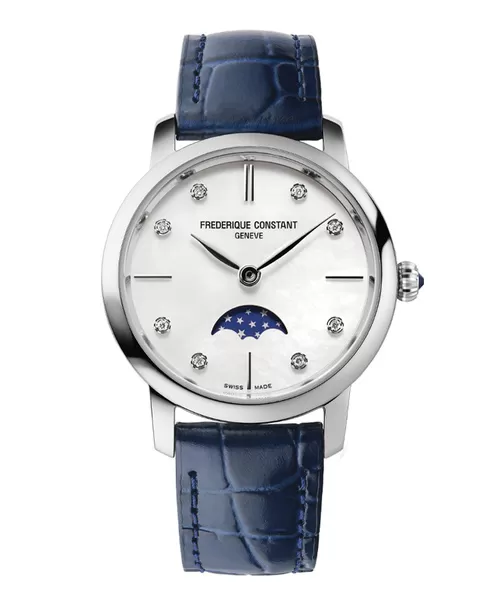 Đồng hồ Frederique Constant Slimline Moonphase FC-206MPWD1S6