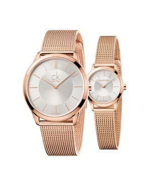 Đồng hồ đôi Calvin Klein K3M21626 và K3M23626