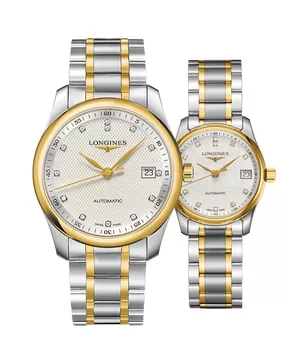 Đồng hồ đôi Longines Master L2.793.5.97.7 và L2.257.5.77.7