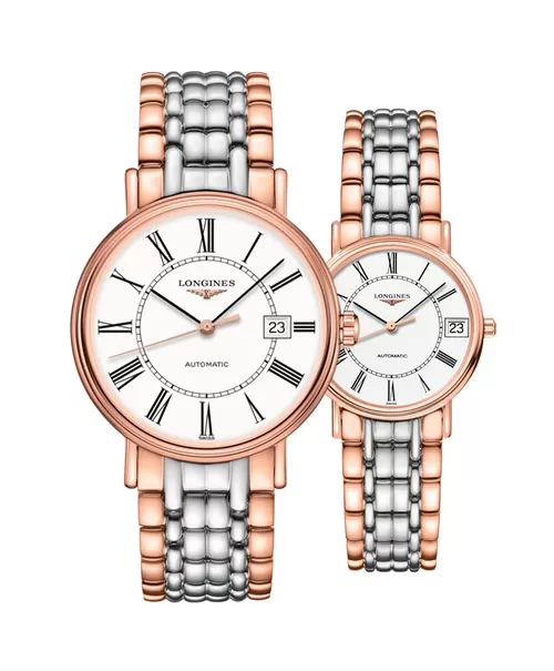 Đồng hồ đôi Longines Présence L4.922.1.11.7 và L4.322.1.11.7