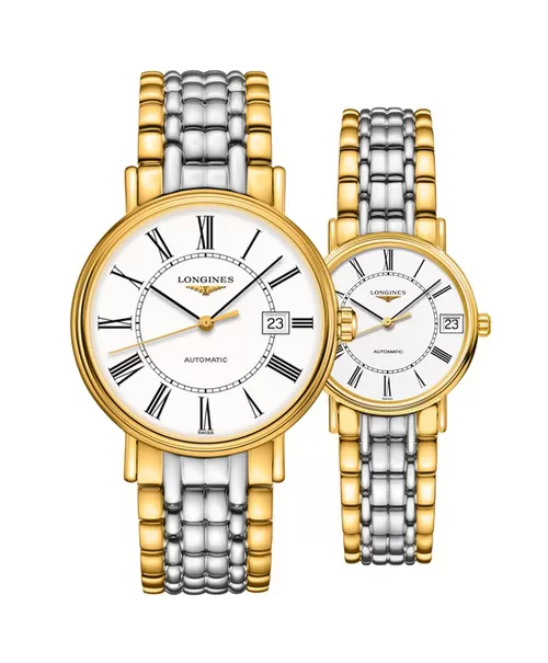 Đồng hồ đôi Longines Présence L4.922.2.11.7 và L4.322.2.11.7