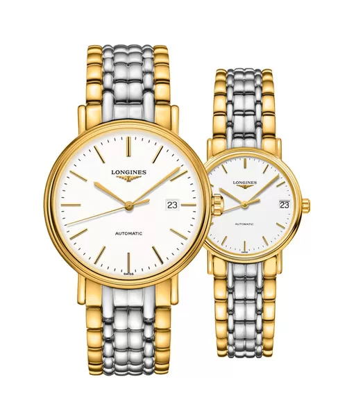 Đồng hồ đôi Longines Présence L4.922.2.12.7 và L4.322.2.12.7