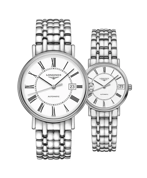 Đồng hồ đôi Longines Présence L4.922.4.11.6 và L4.322.4.11.6