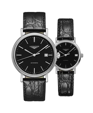 Đồng hồ đôi Longines Présence L4.922.4.52.2 và L4.322.4.52.2
